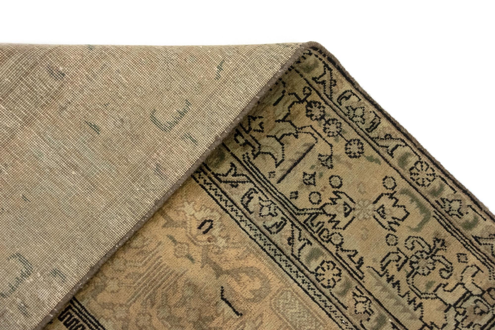 6' 4 x 9' 8 Hand Knotted Tabriz Persian Wool Rug