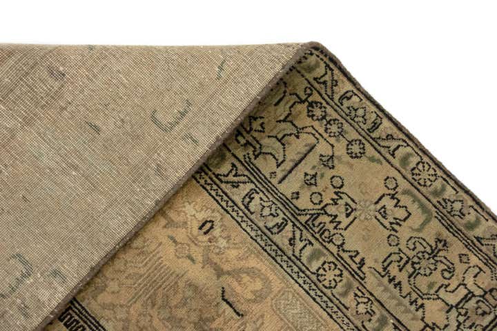 6' 4 x 9' 8 Hand Knotted Tabriz Persian Wool Rug