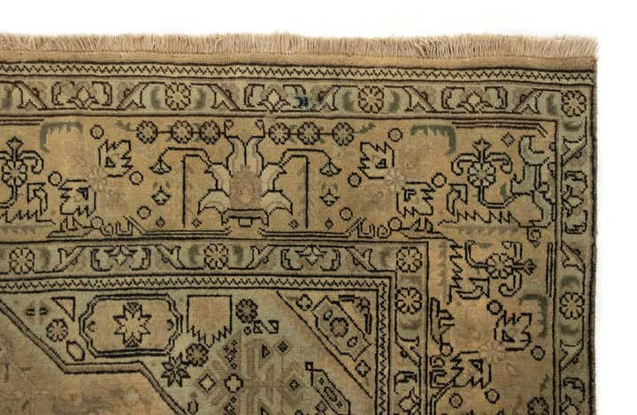 6' 4 x 9' 8 Hand Knotted Tabriz Persian Wool Rug