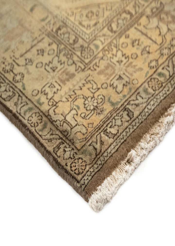 6' 4 x 9' 8 Hand Knotted Tabriz Persian Wool Rug