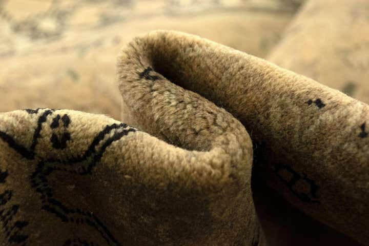 6' 4 x 9' 8 Hand Knotted Tabriz Persian Wool Rug