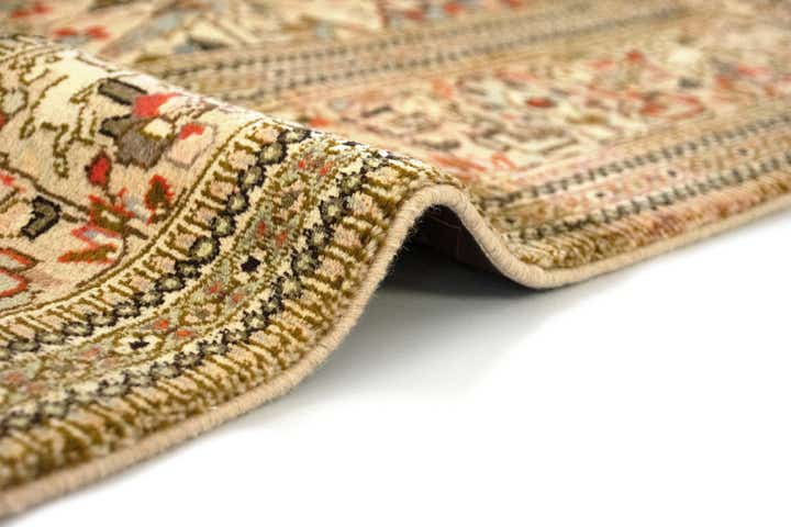 6' x 9' 2 Hand Knotted Tabriz Persian Wool Rug