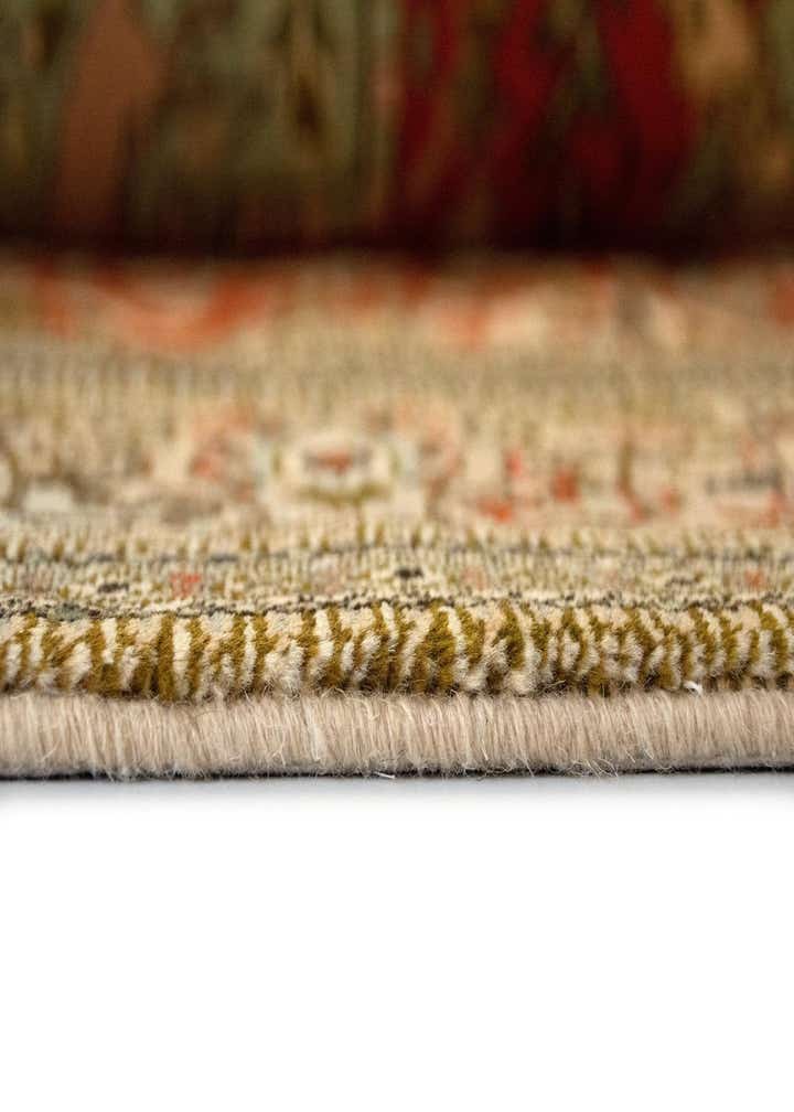 6' x 9' 2 Hand Knotted Tabriz Persian Wool Rug