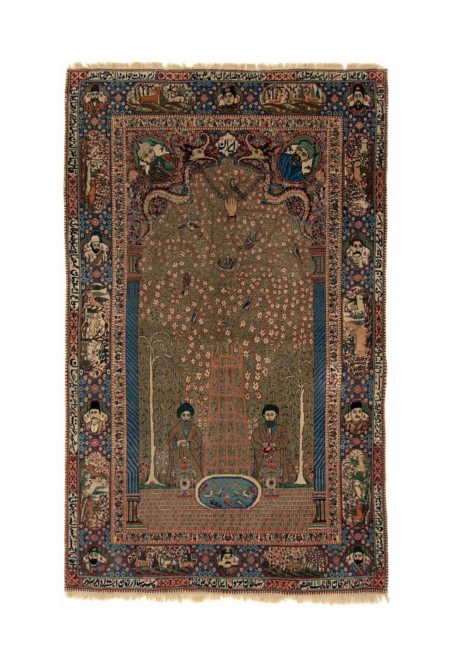 Detail image of 4' 5 x 7' 1 Hand Knotted Tabriz Persian Wool Rug