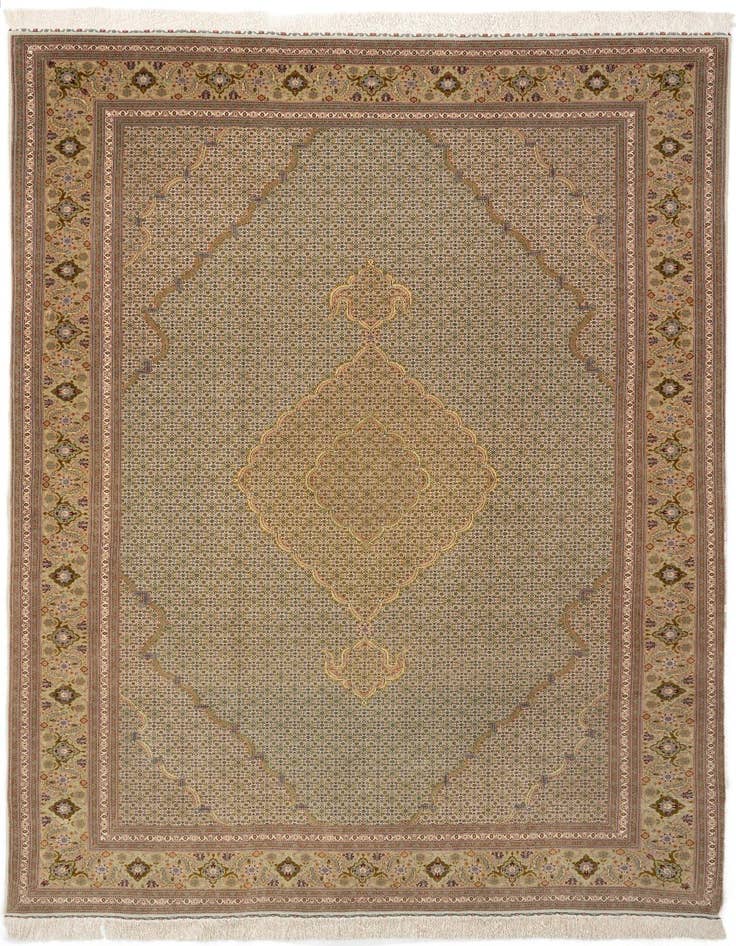 Detail image of 6' 7 x 10' Tabriz Rug