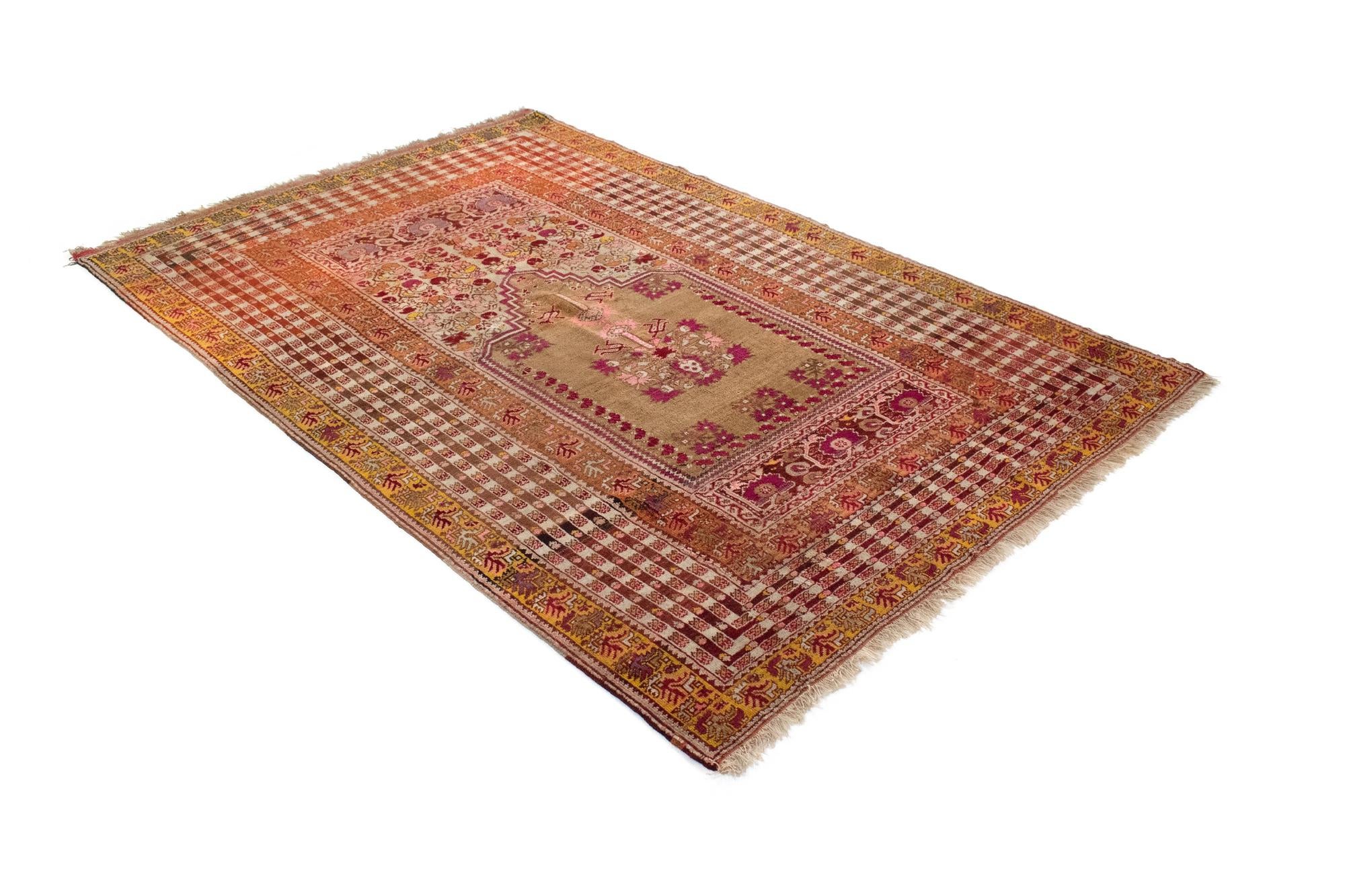 4' 7 x 7' 1 Hand Knotted Taspinar Rug