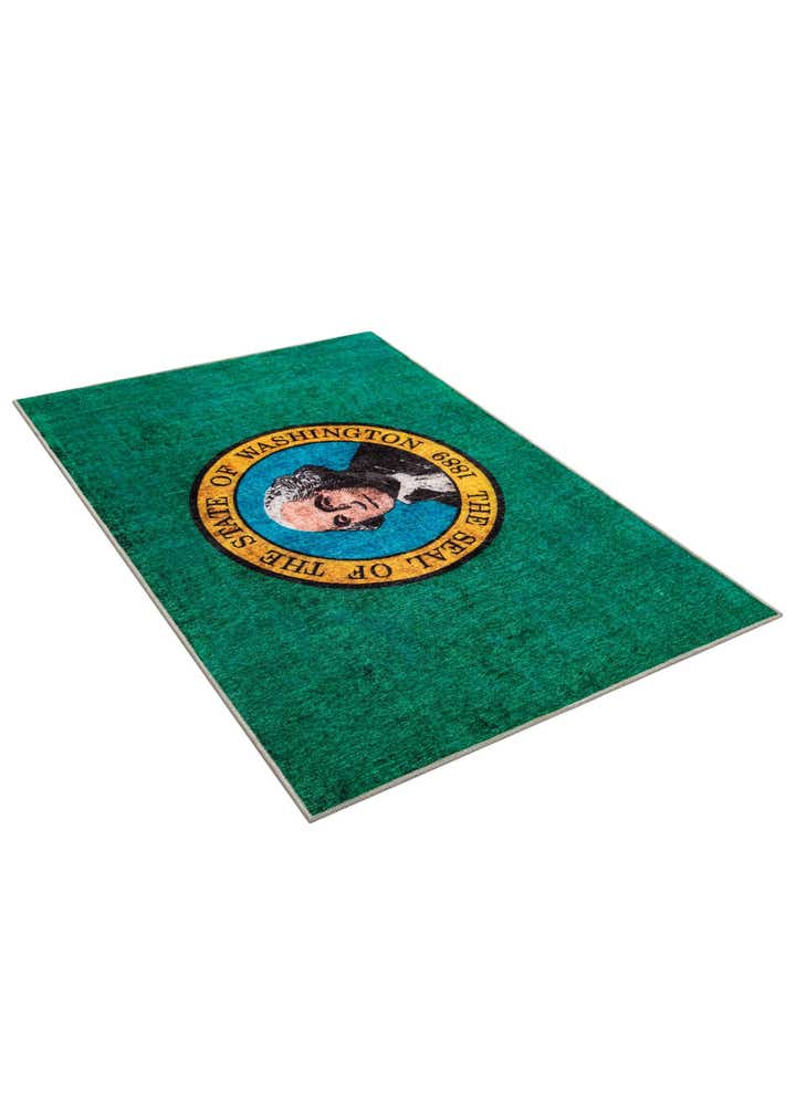 4' x 6' Washington The Flag Collection Rug