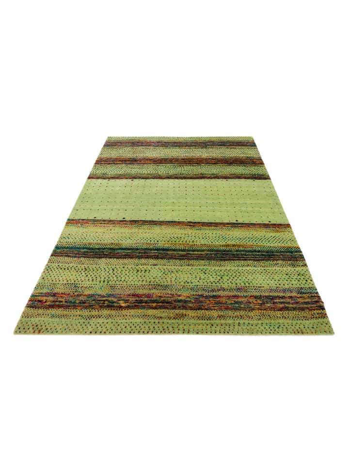 5' x 6' 7 Hand Knotted Tibet Wool Rug