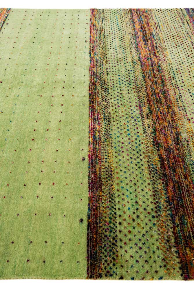 5' x 6' 7 Hand Knotted Tibet Wool Rug