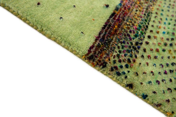 Detail image of 5' x 6' 7 Hand Knotted Tibet Wool Rug