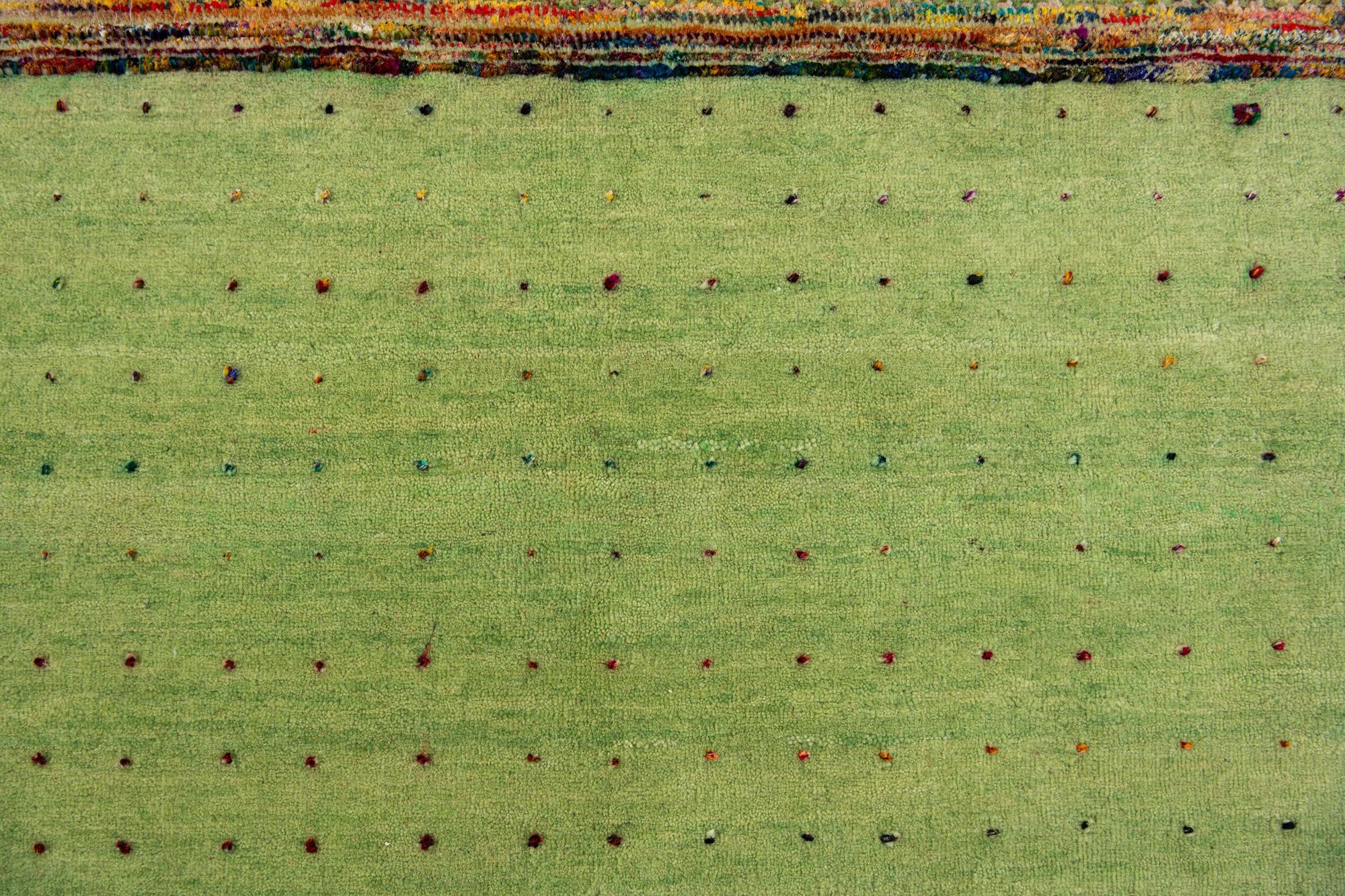 5' x 6' 7 Hand Knotted Tibet Wool Rug