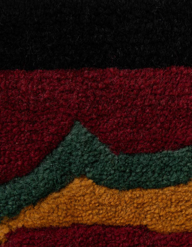 Detail image of 6' 8 x 9' 6  Hand Knotted Tibet Wool Rug