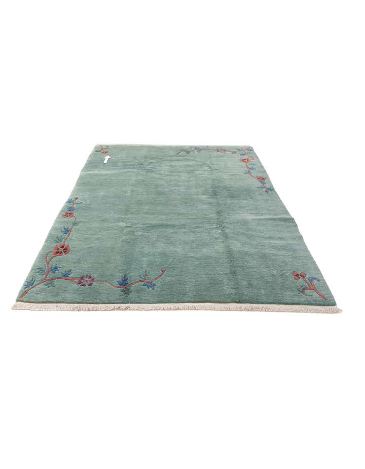 6' 8 x 9' 7 Hand Knotted Tibet Wool Rug