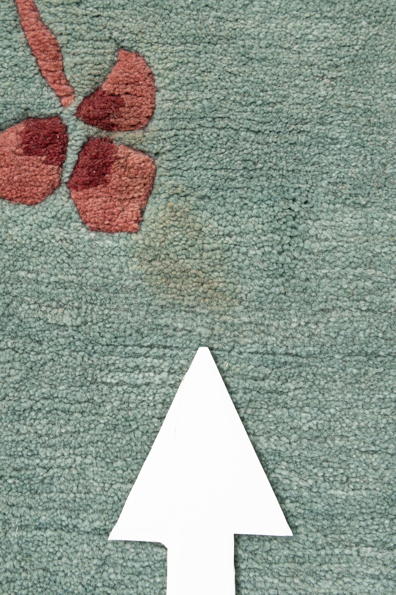 6' 8 x 9' 7 Hand Knotted Tibet Wool Rug