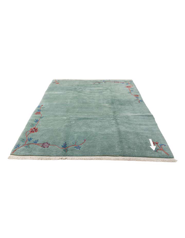 6' 8 x 9' 7 Hand Knotted Tibet Wool Rug