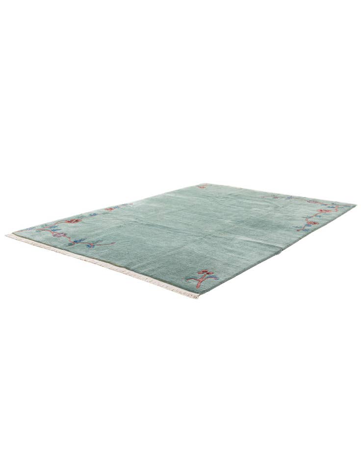 Detail image of 6' 8 x 9' 7 Hand Knotted Tibet Wool Rug