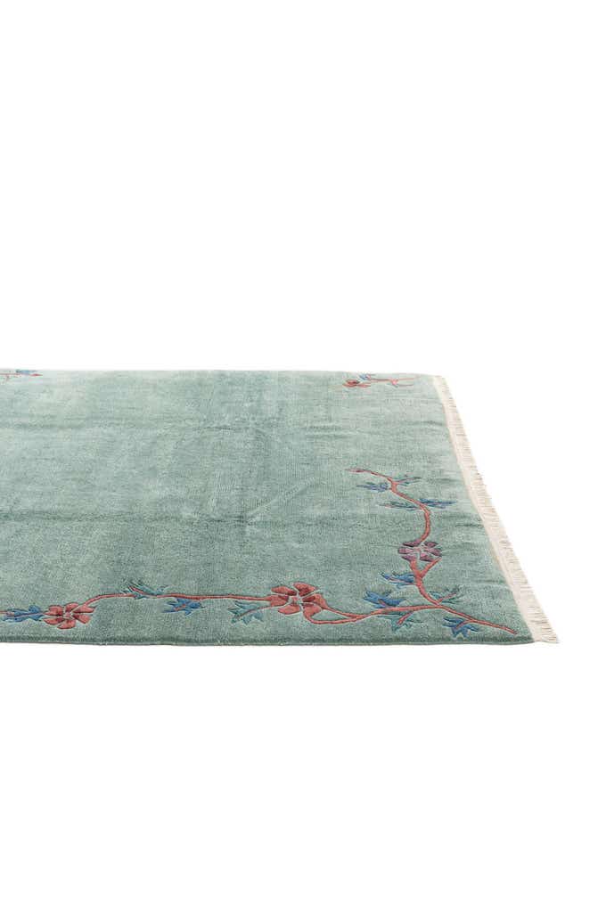 6' 8 x 9' 7 Hand Knotted Tibet Wool Rug