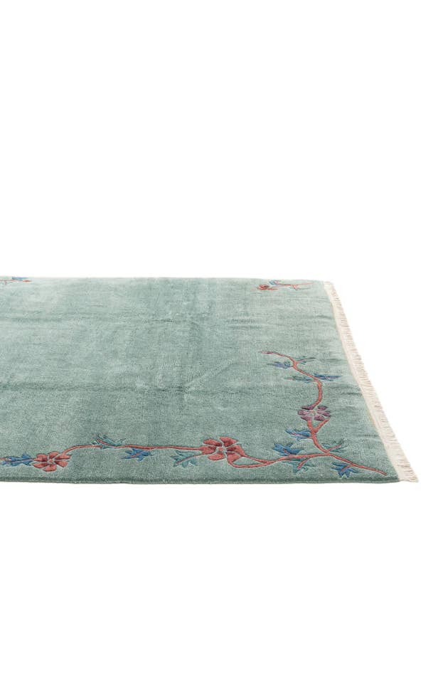 Detail image of 6' 8 x 9' 7 Hand Knotted Tibet Wool Rug