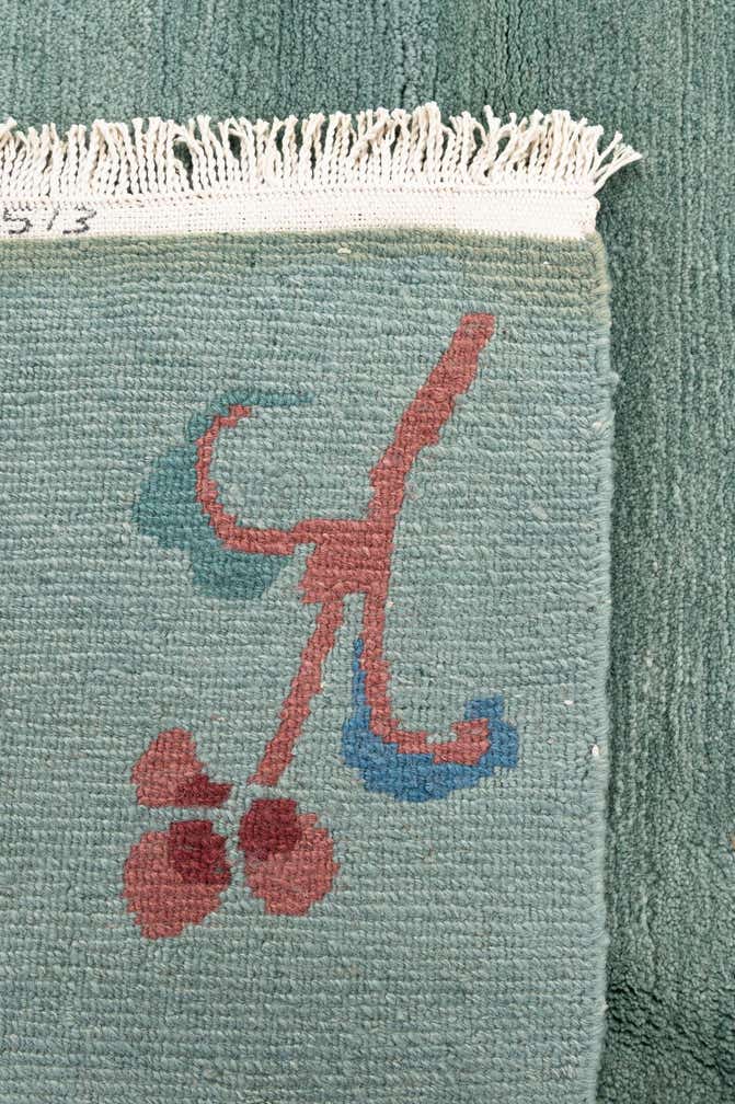 6' 8 x 9' 7 Hand Knotted Tibet Wool Rug