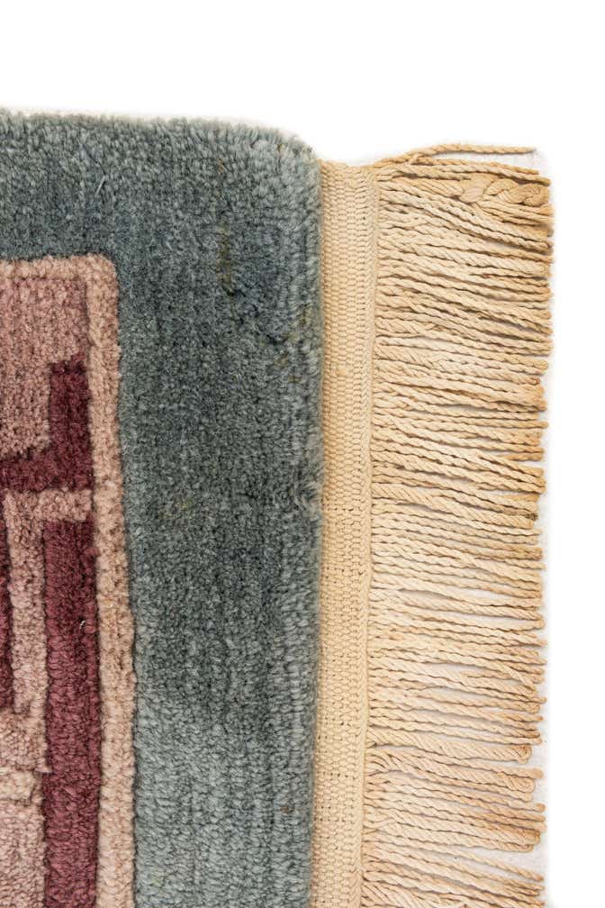 8' 3 x 11' 9 Hand Knotted Tibet Wool Rug