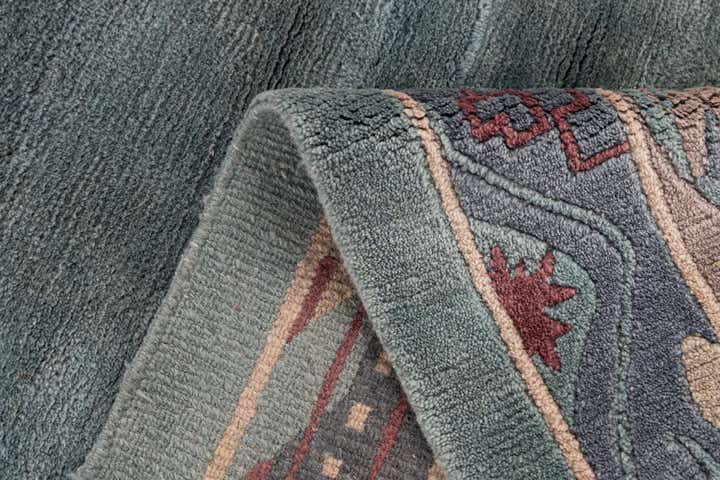 8' 3 x 11' 9 Hand Knotted Tibet Wool Rug