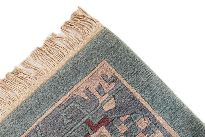 8' 3 x 11' 9 Hand Knotted Tibet Wool Rug