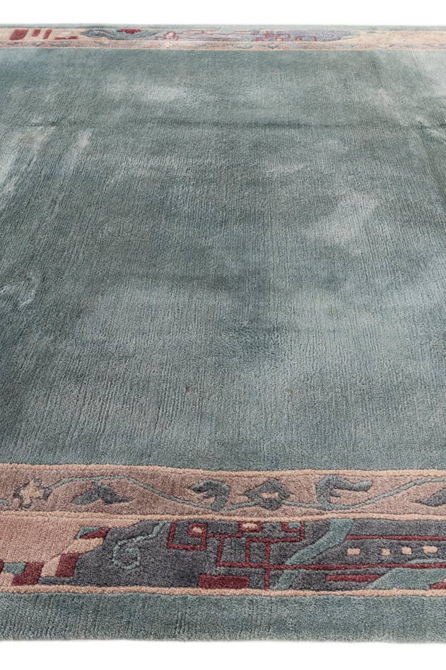 Detail image of 8' 3 x 11' 9 Hand Knotted Tibet Wool Rug