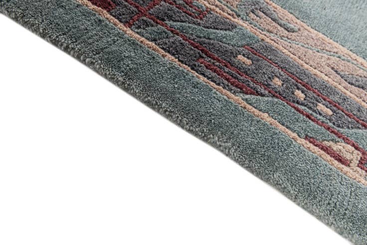 Detail image of 8' 3 x 11' 9 Hand Knotted Tibet Wool Rug