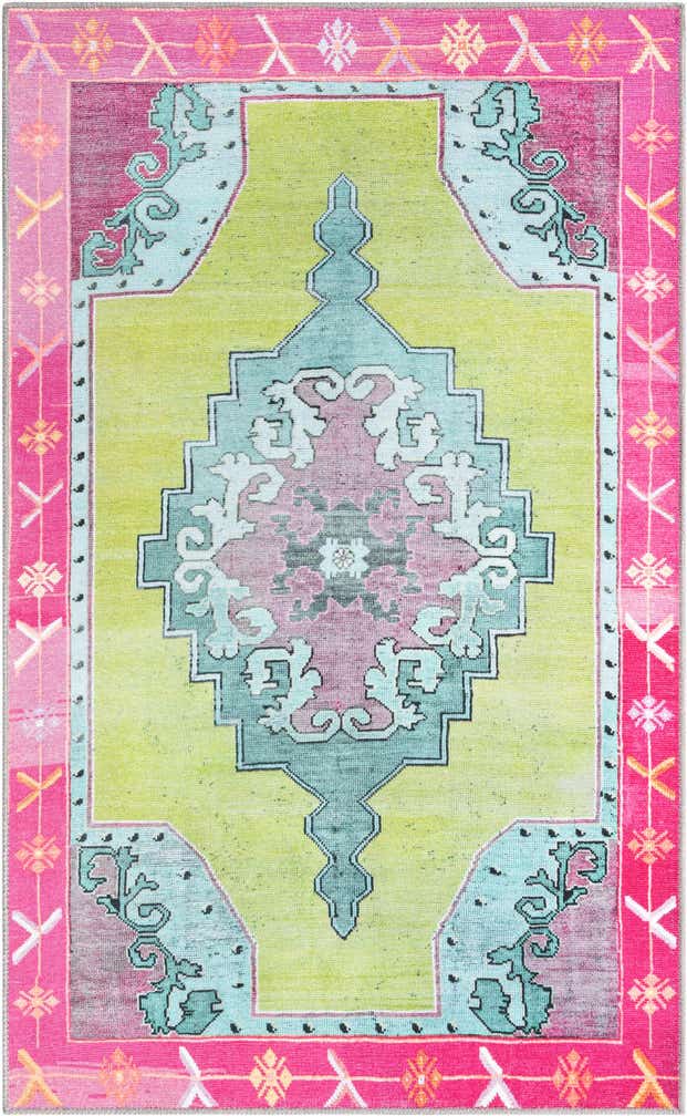 3' 6 x 5' 6 Washable Timeless Rug