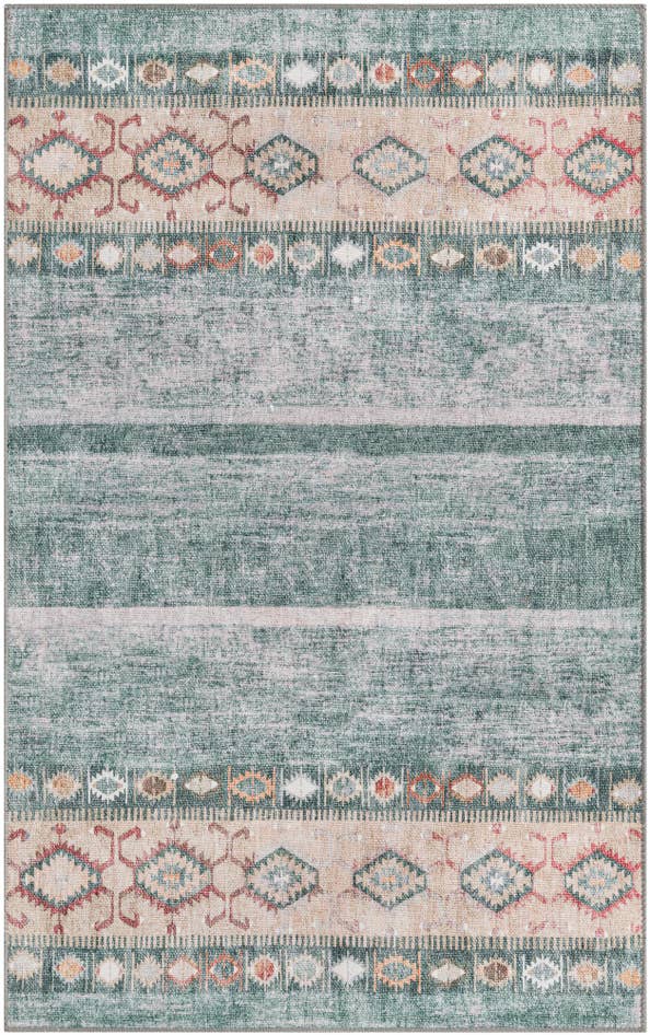 Detail image of 3' 6 x 5' 6 Washable Timeless Rug