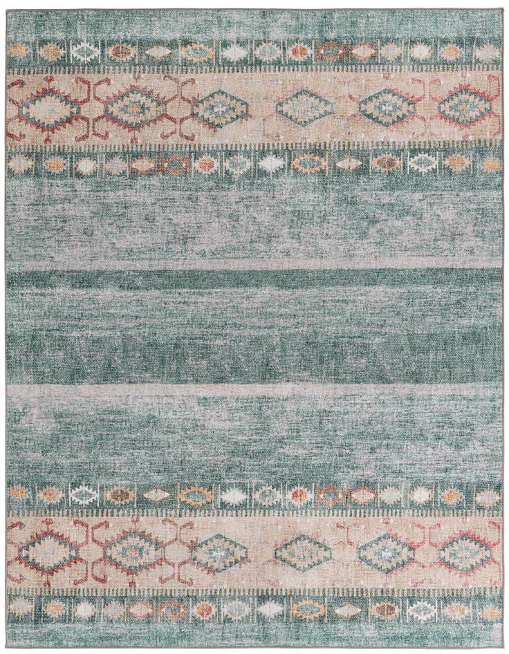Detail image of 7' 6 x 10' 6 Washable Timeless Rug