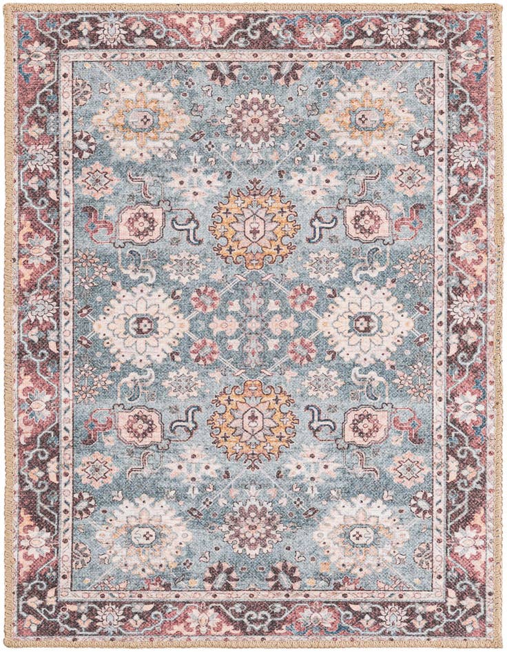 Detail image of 2' x 3' 1 Washable Timeless Rug