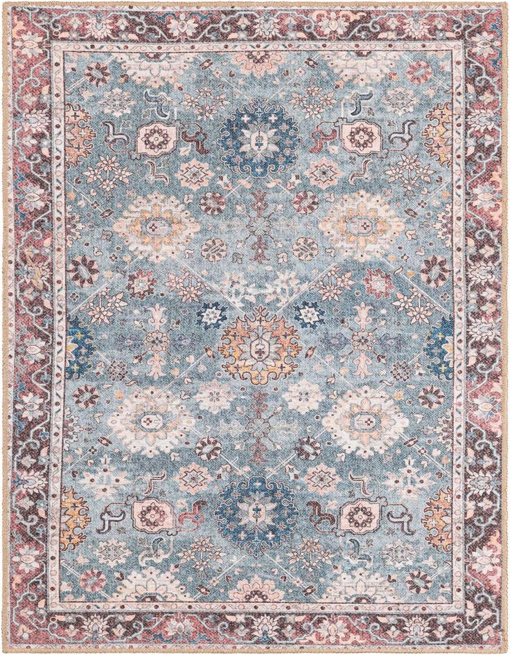 Detail image of 3' 6 x 5' 6 Washable Timeless Rug