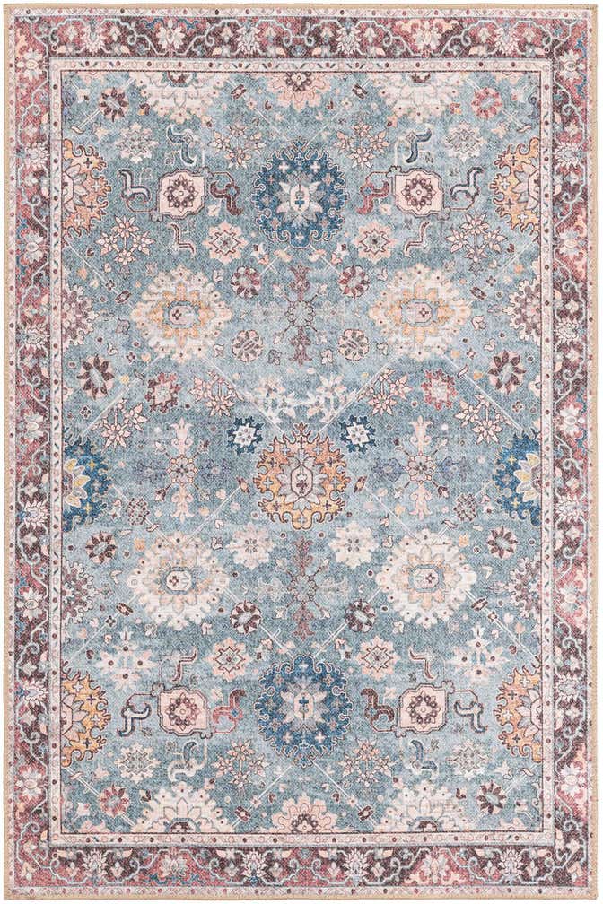 4' 1 x 6' 1 Washable Timeless Rug