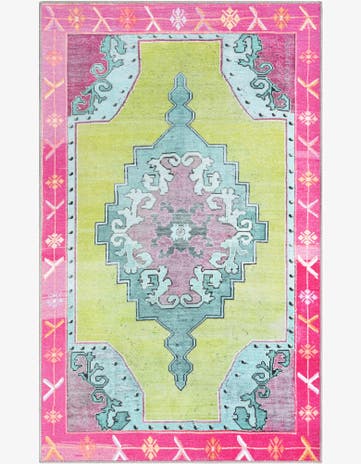 3' 6 x 5' 6 Washable Timeless Rug