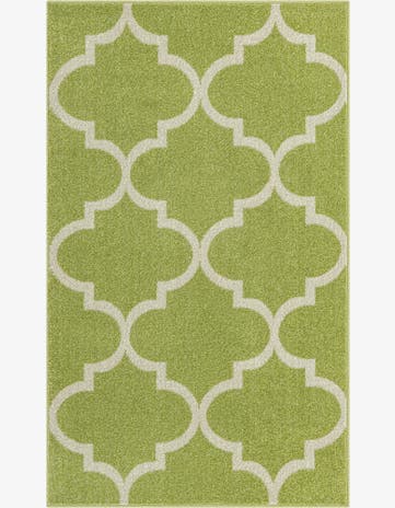 Green Trellis Rug