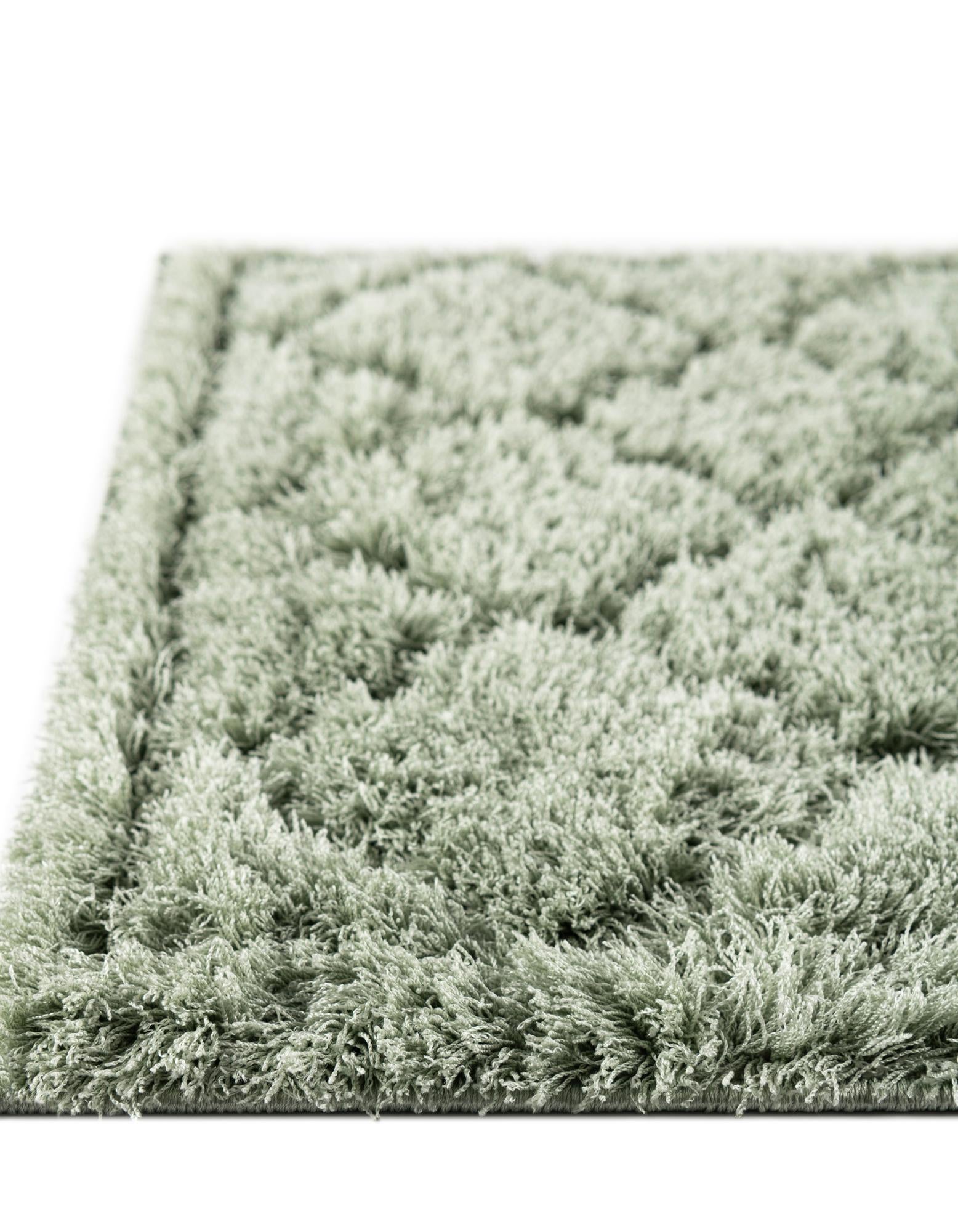 4' x 6' Trellis Shag Rug