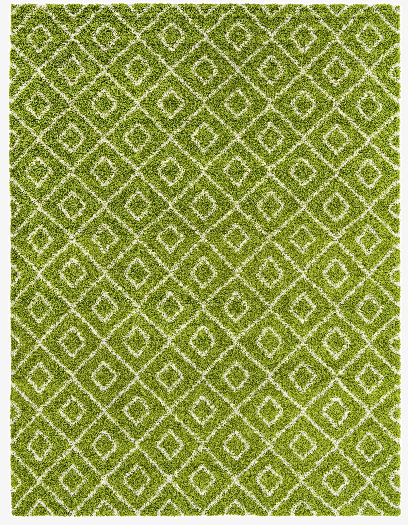 10' 8 x 14' Trellis Shag Rug