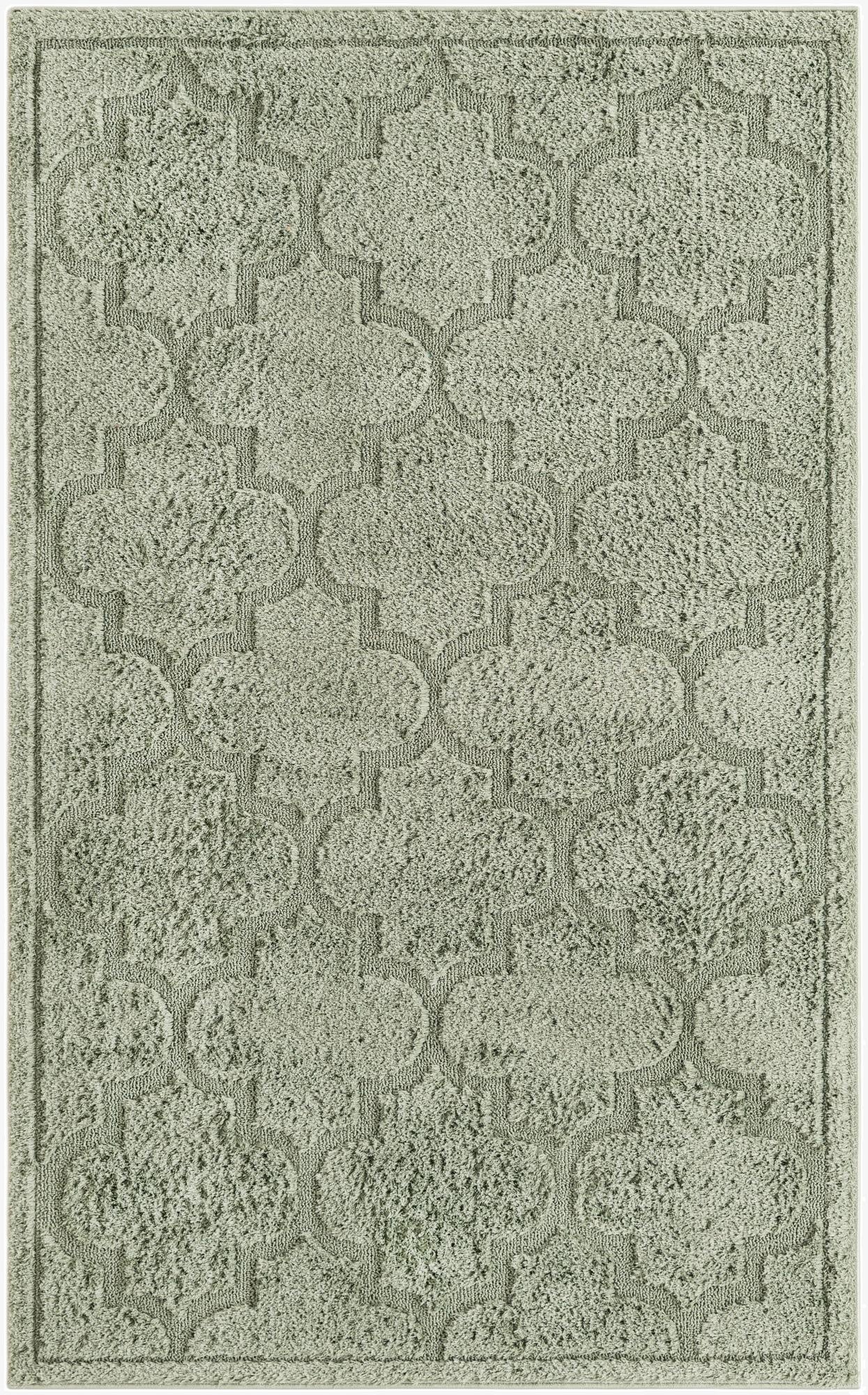 5' x 8' Trellis Shag Rug