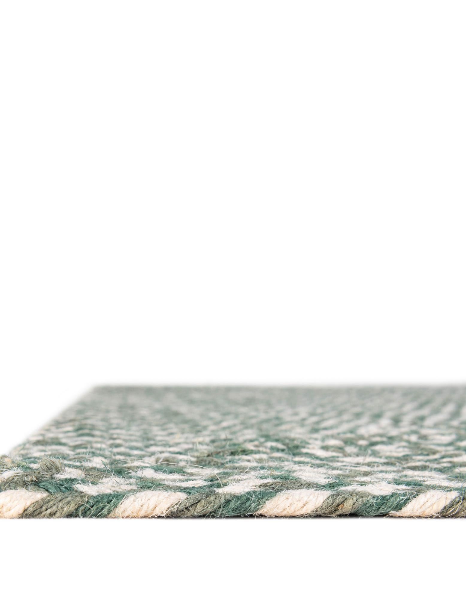 3' 1 x 5' 1 Handmade Tweed Braided Jute Rug