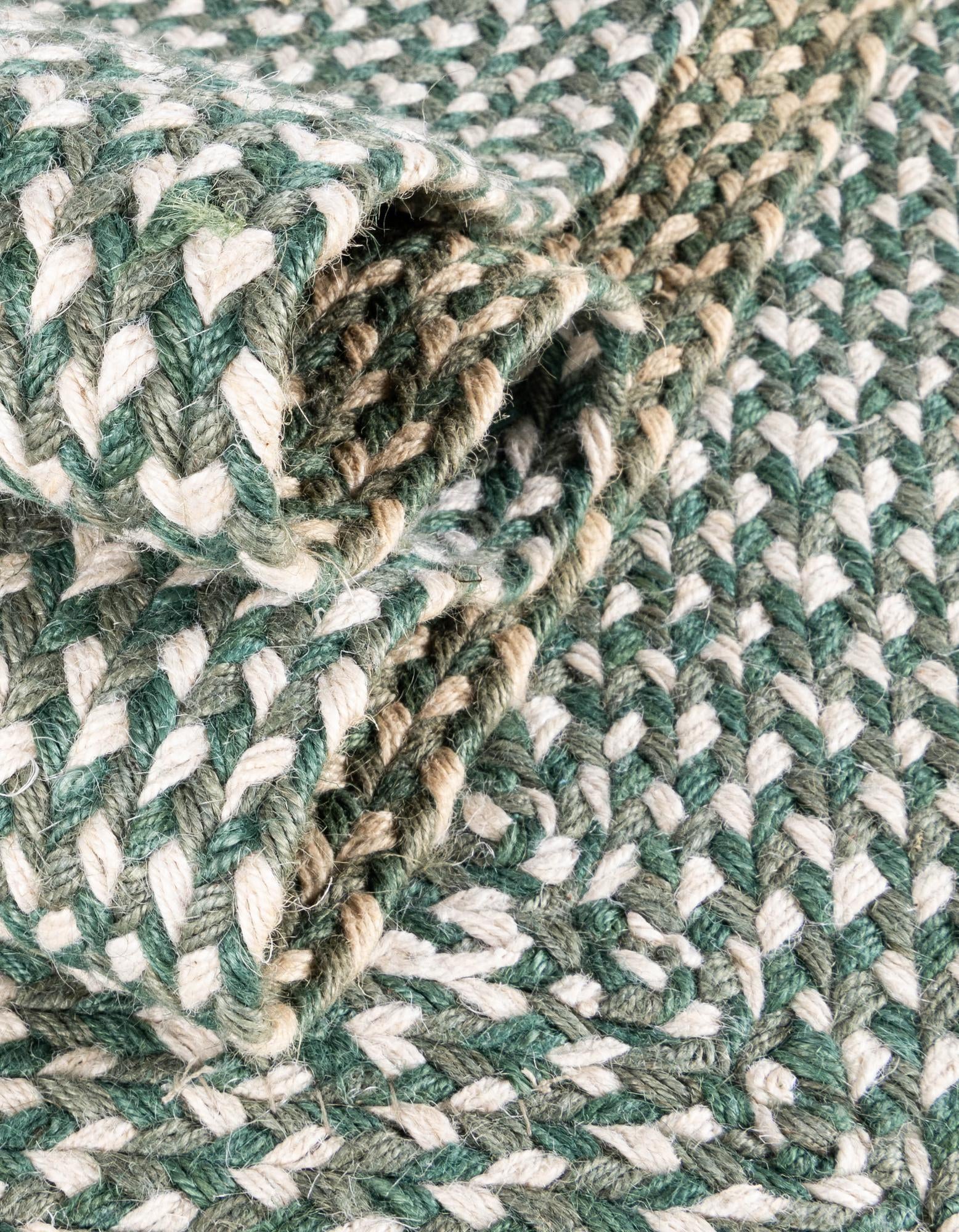 3' 1 x 5' 1 Handmade Tweed Braided Jute Rug