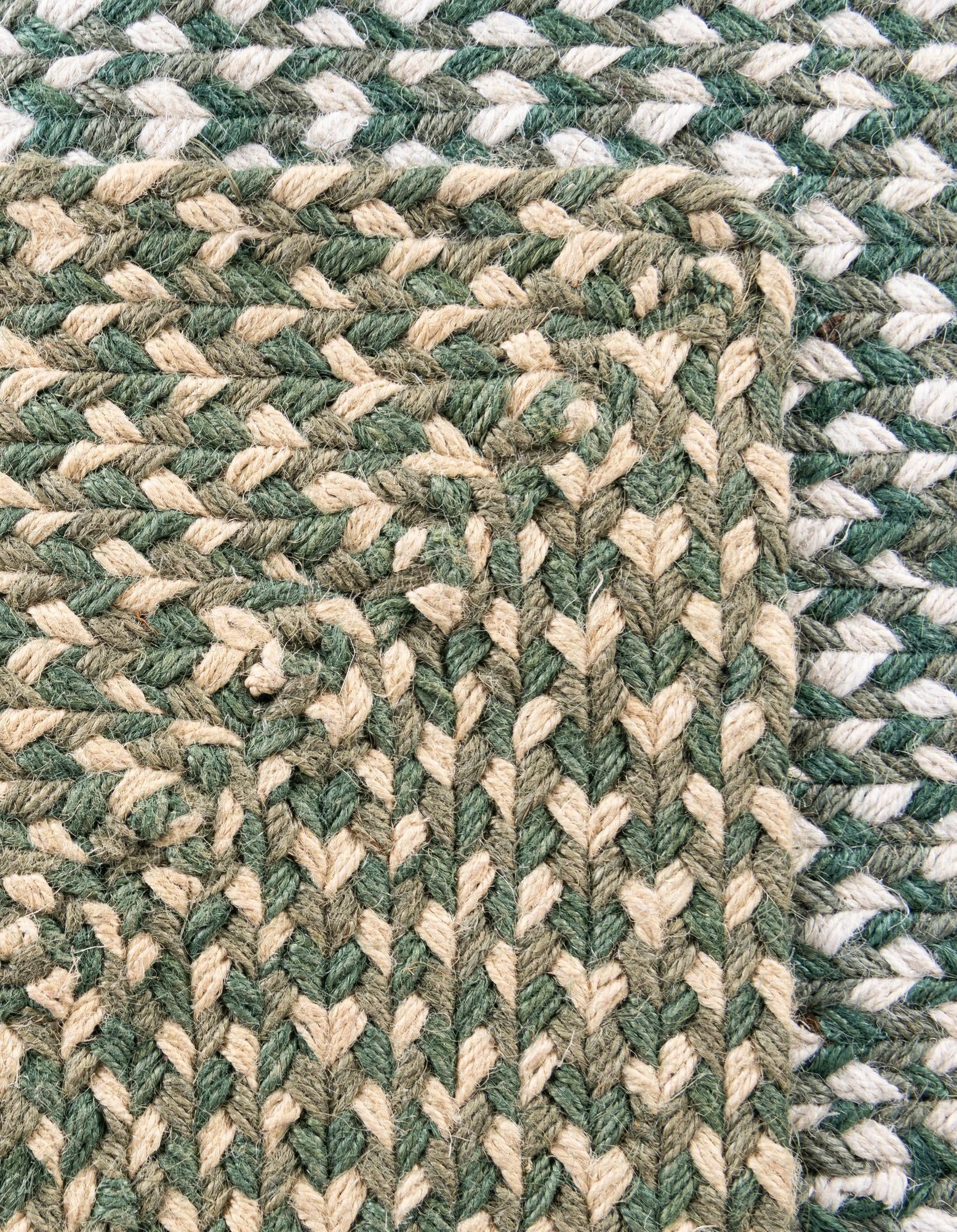 3' 1 x 5' 1 Handmade Tweed Braided Jute Rug