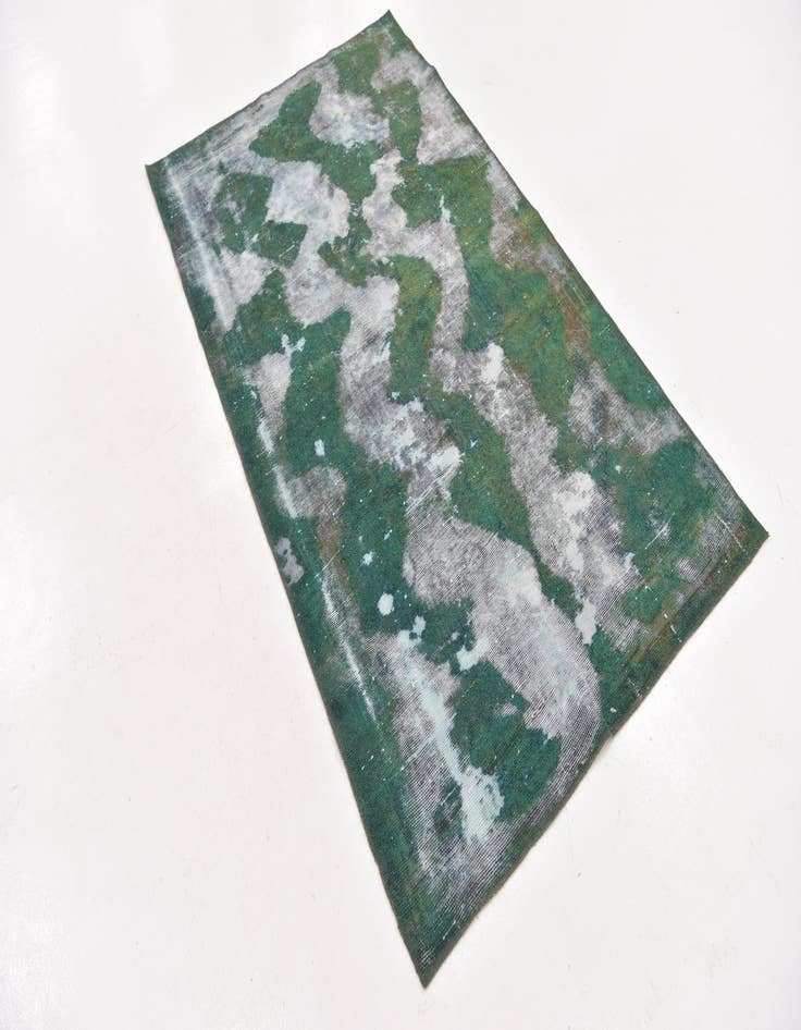 Detail image of 3' 7 x 6' 2  Hand Knotted Ultra Vintage Persian Wool Rug