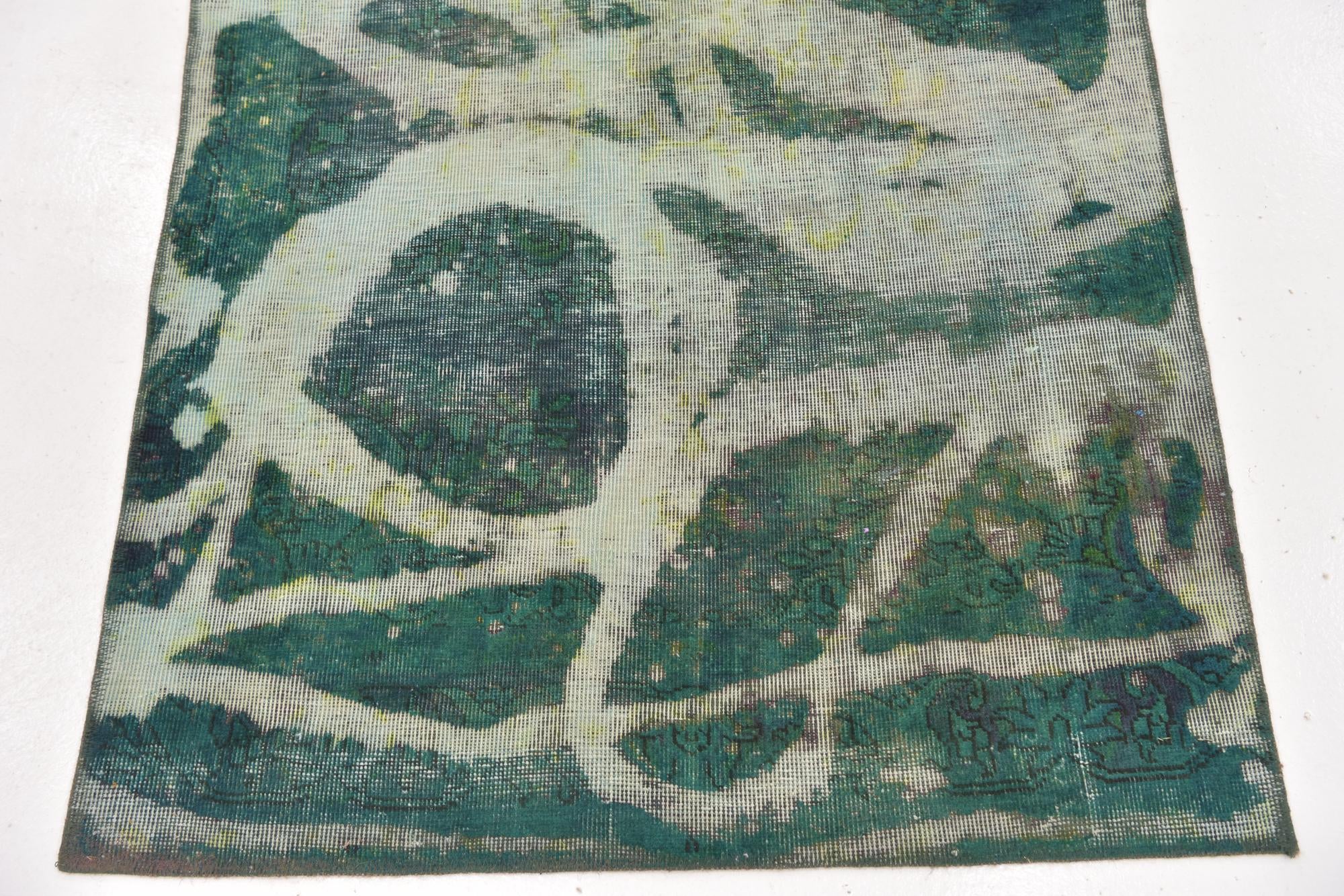 3' 6 x 5' 8 Hand Knotted Ultra Vintage Persian Wool Rug