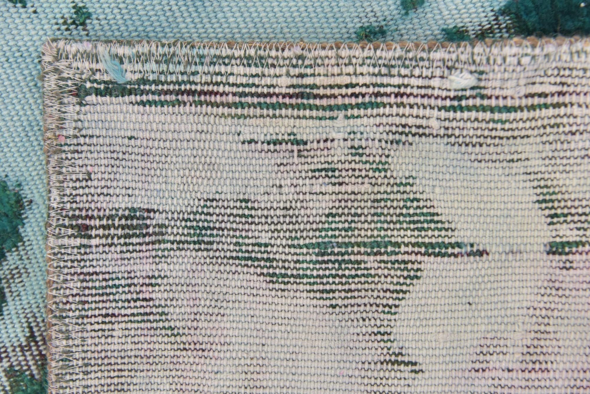4' 2 x 5' 7 Hand Knotted Ultra Vintage Persian Wool Rug