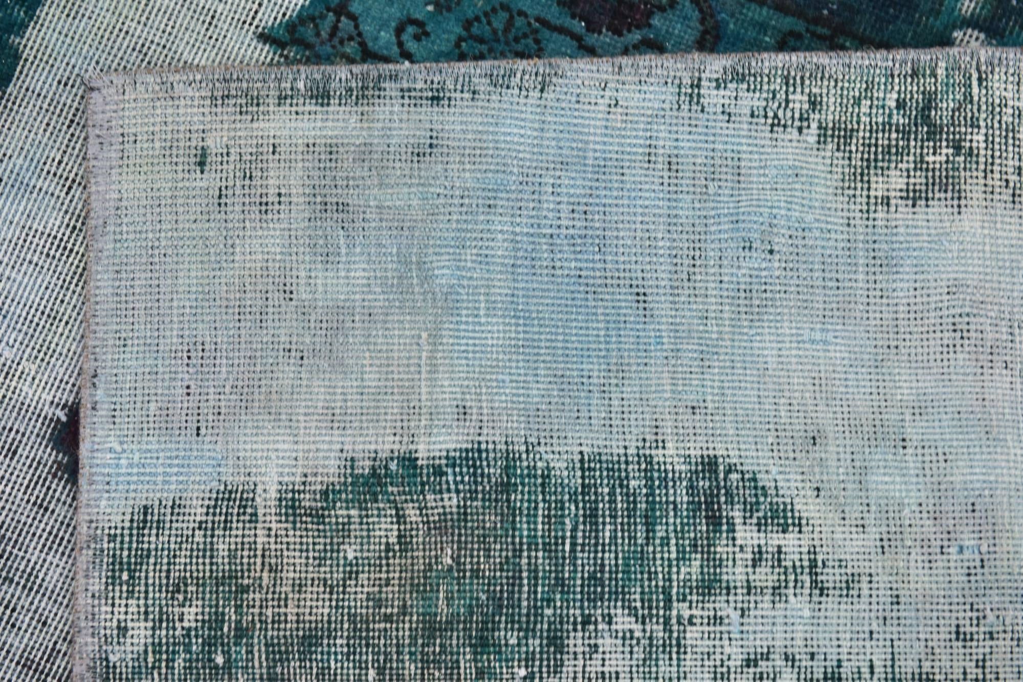 4' 6 x 6' 2 Hand Knotted Ultra Vintage Persian Wool Rug
