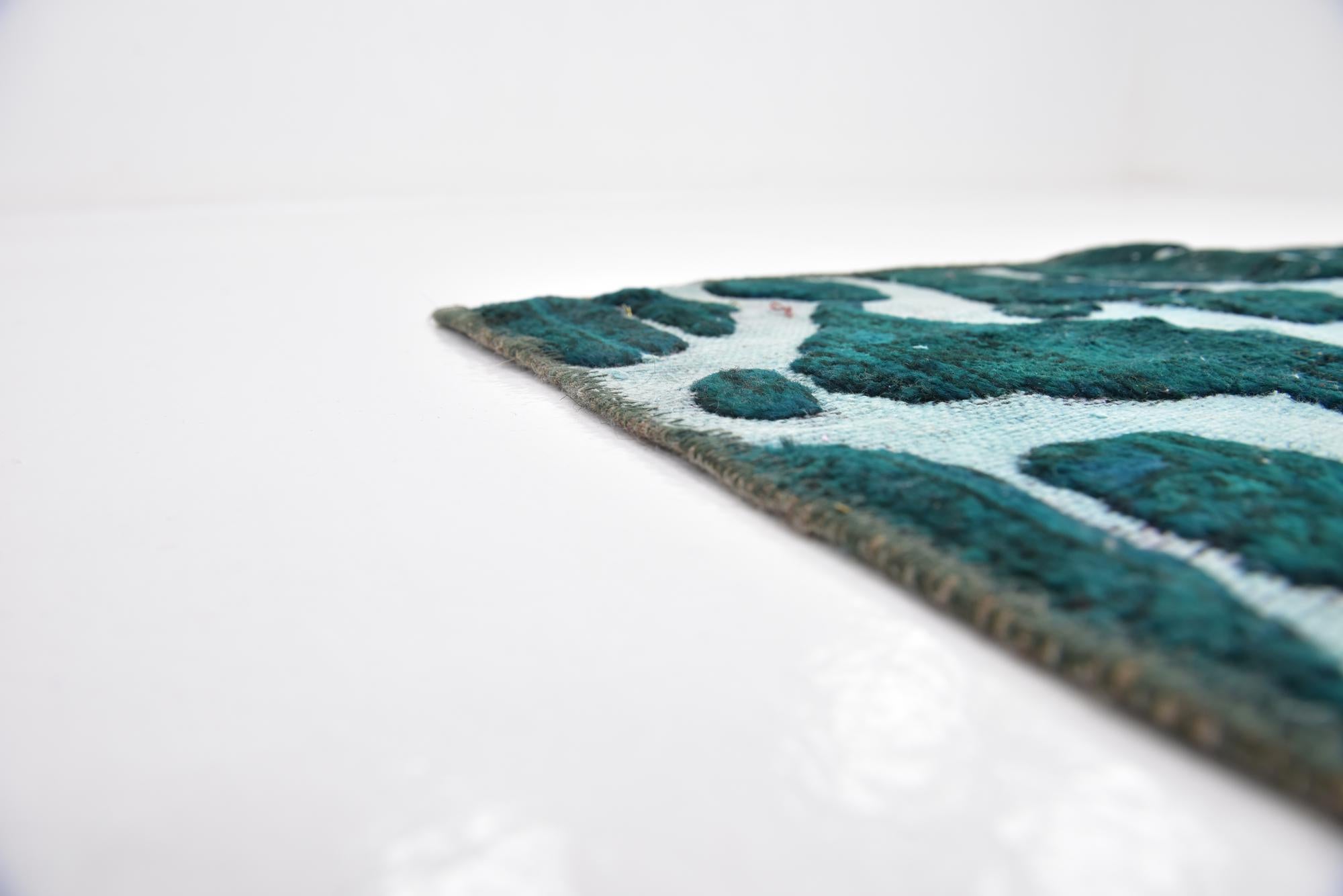 3' 3 x 5' 2 Hand Knotted Ultra Vintage Persian Wool Rug