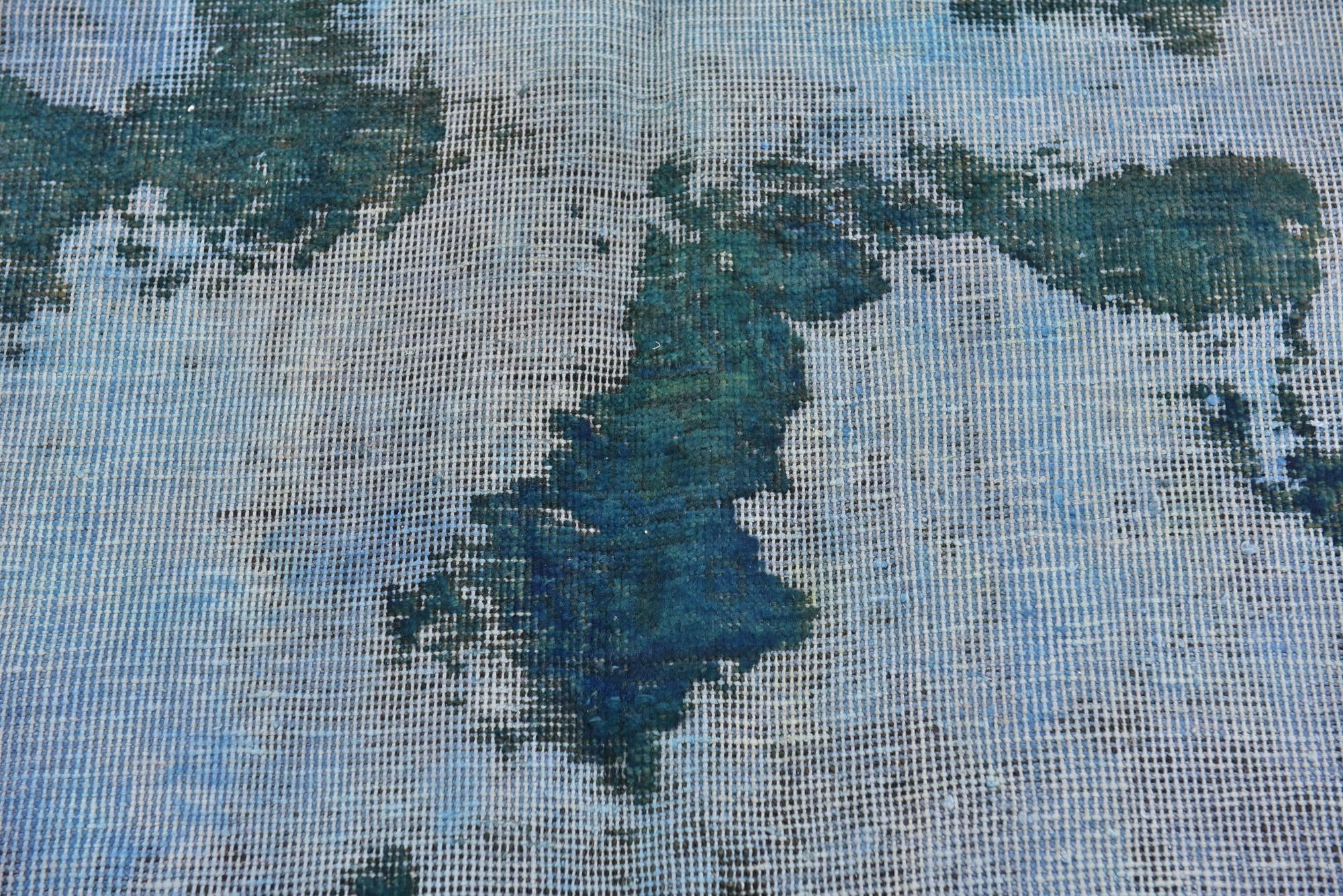 3' 2 x 4' 3 Hand Knotted Ultra Vintage Persian Wool Rug