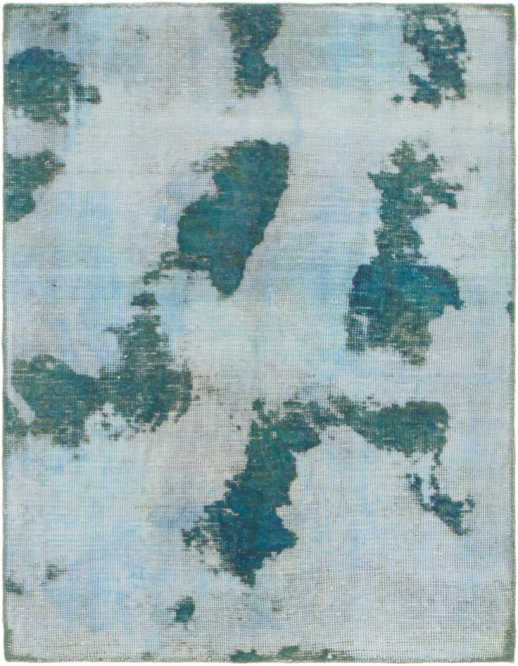 Detail image of 3' 2 x 4' 3 Hand Knotted Ultra Vintage Persian Wool Rug