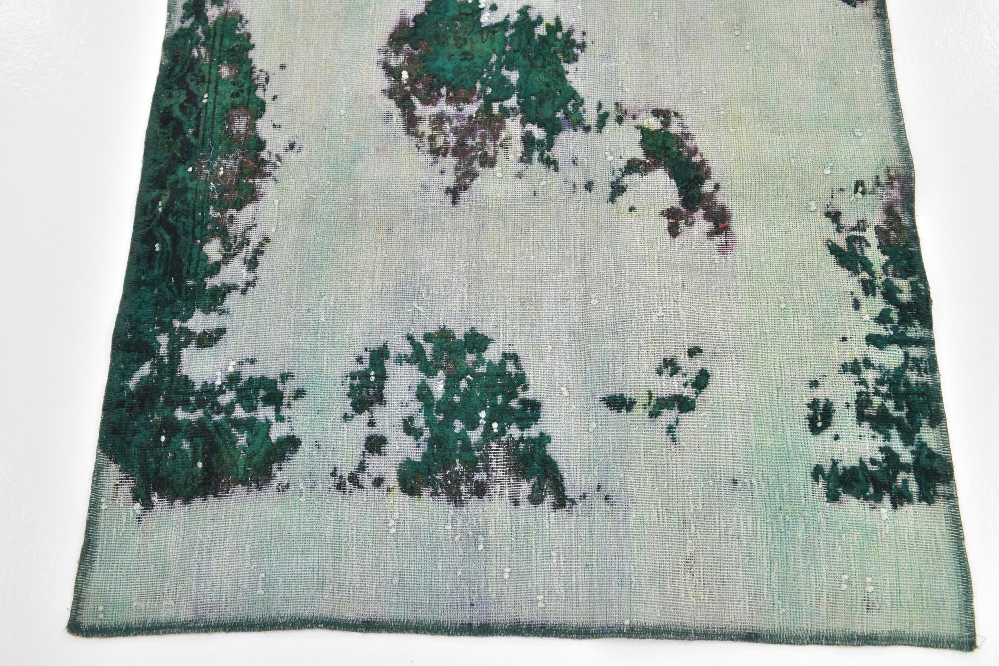 3' x 4' 3 Hand Knotted Ultra Vintage Persian Wool Rug